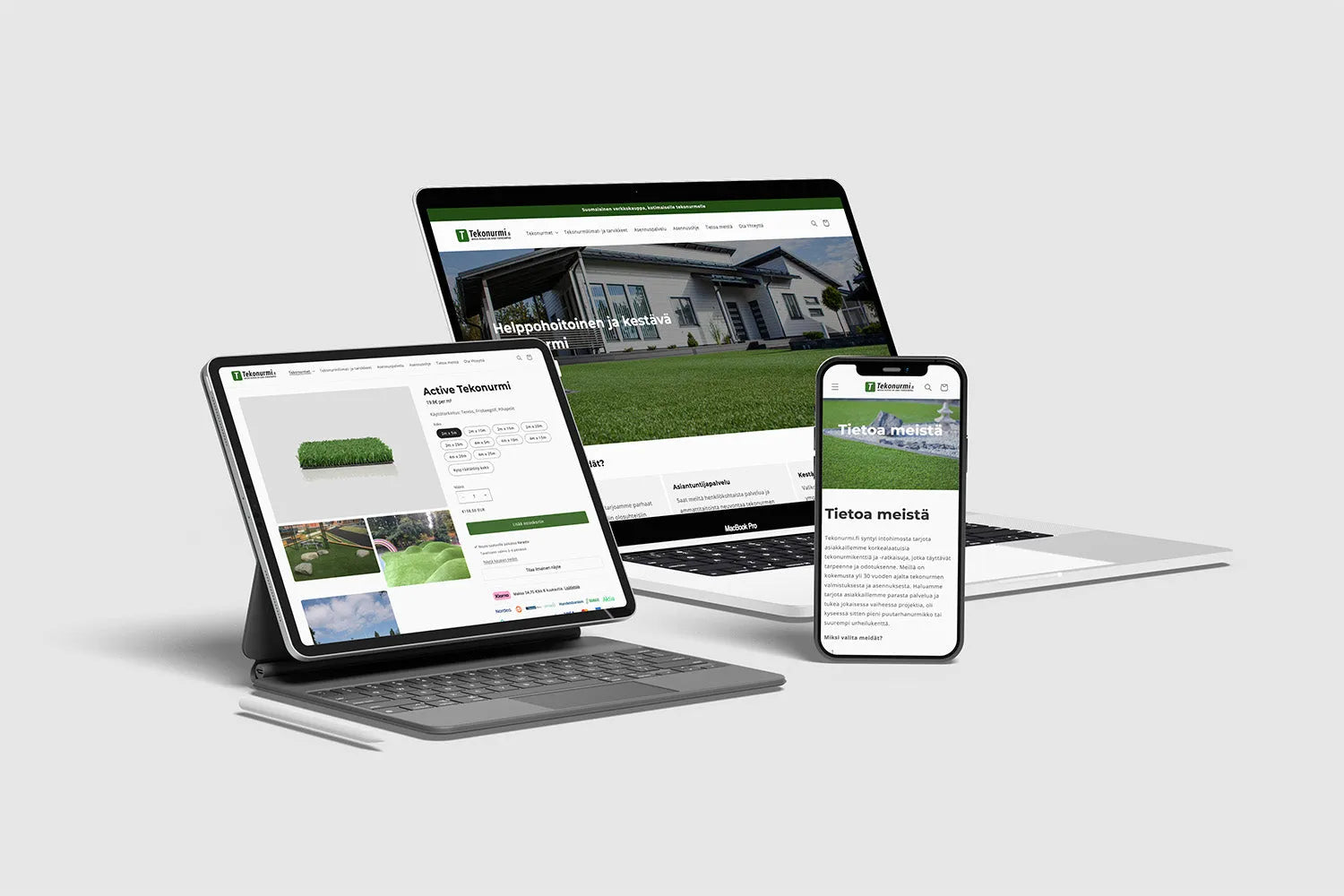 Tekonurmi.fi – 30 vuoden kokemus ja kokonaan uusi verkkokauppa Shopifylla